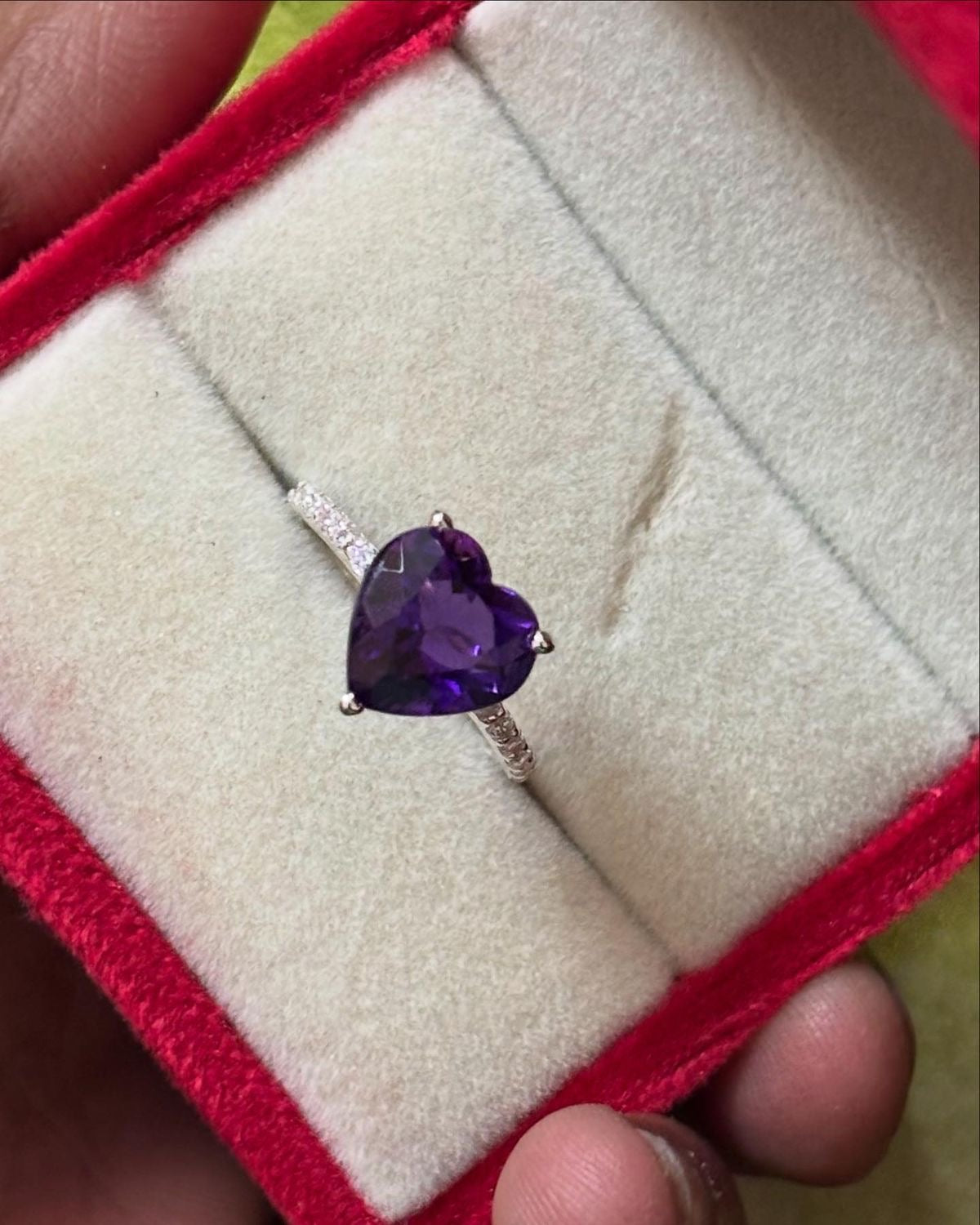 Heart of Royalty - Purple Ring