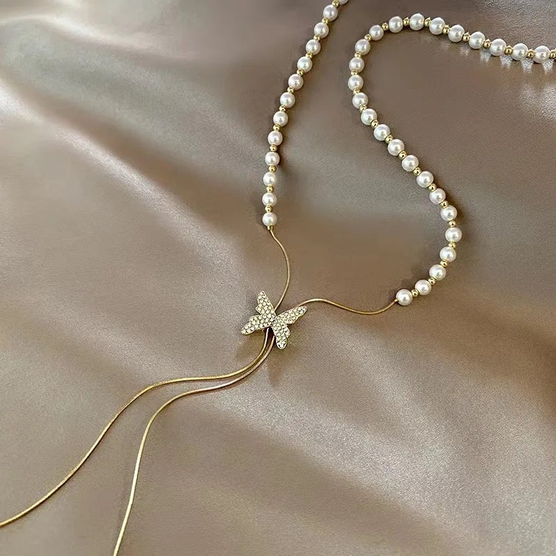 Imperial Adjustable Chain Japanese Style Butterfly š¦ Necklace