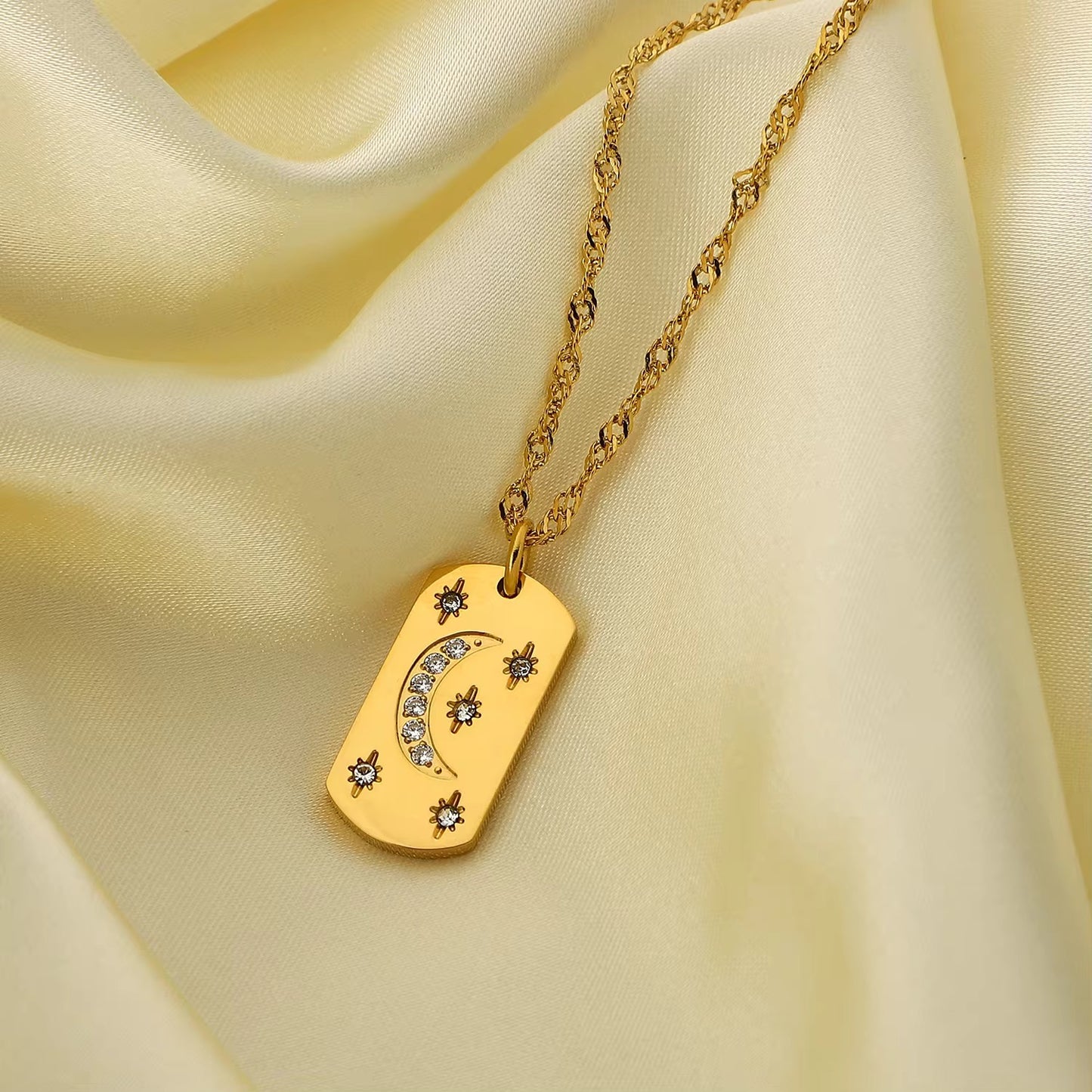 Nerina Moon Pendant