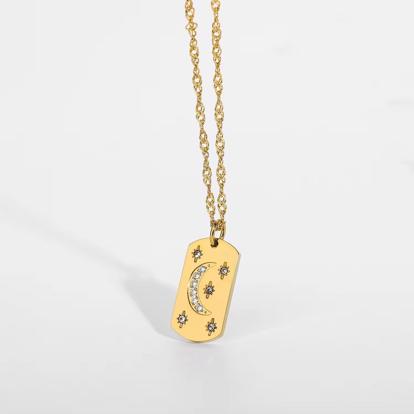 Nerina Moon Pendant