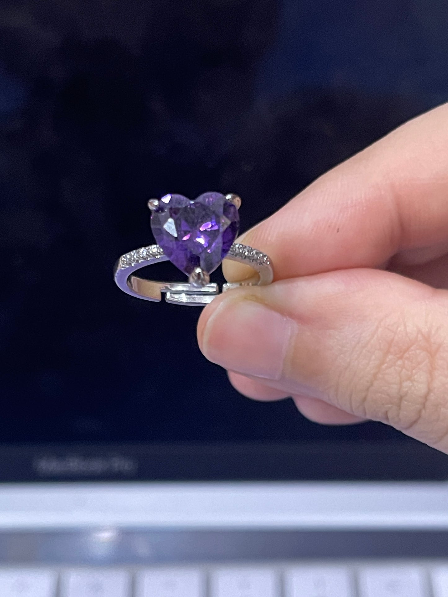 Heart of Royalty - Purple Ring