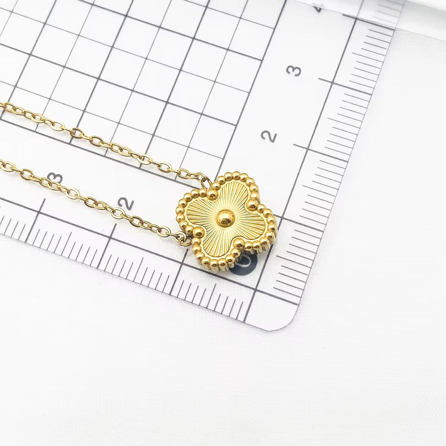 Gold Clover Pendant
