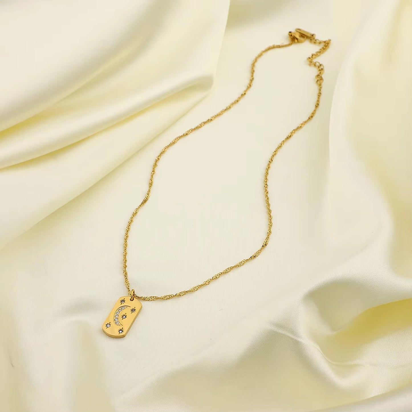 Nerina Moon Pendant