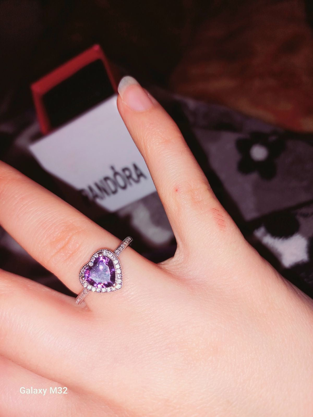 Purple Radiance Ring