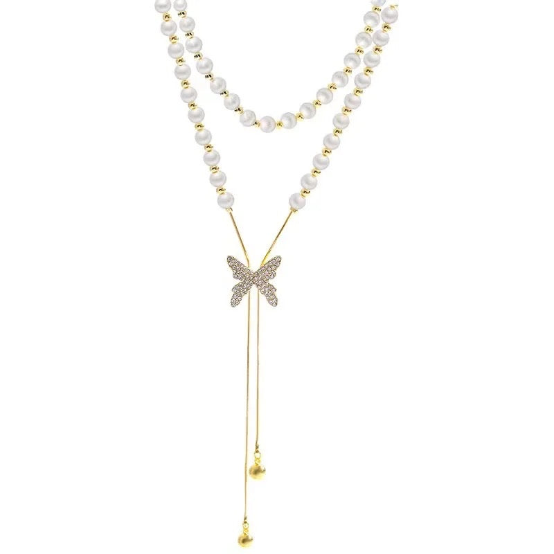 Imperial Adjustable Chain Japanese Style Butterfly š¦ Necklace