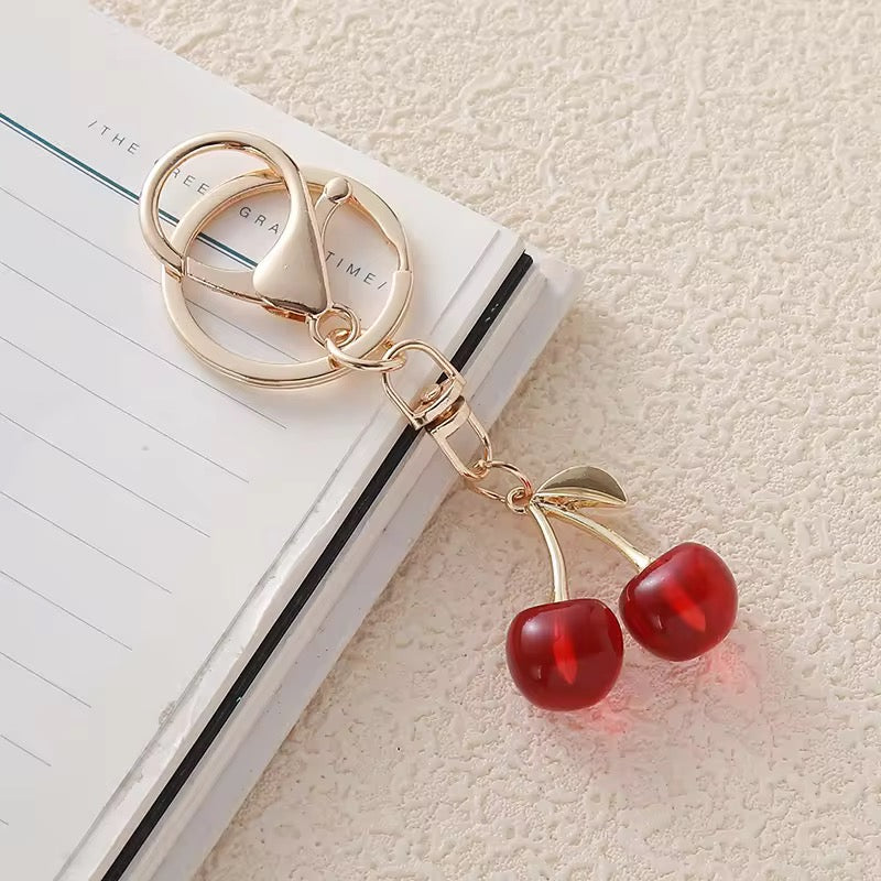 AREENA Small Cherry Bag Charm 🍒