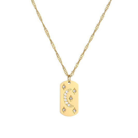 Nerina Moon Pendant