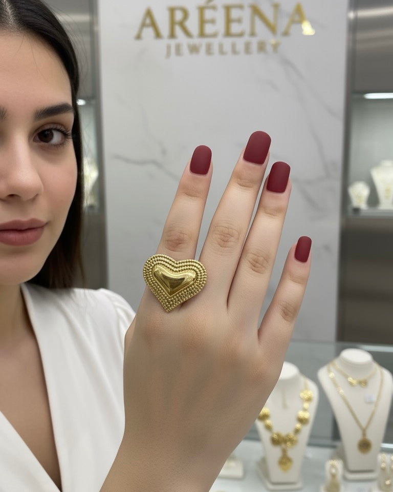 Trendsetter Heart Shape Ring