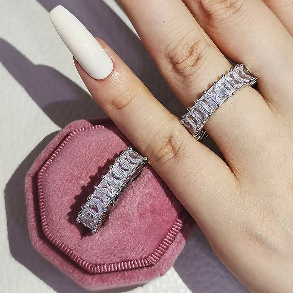 Premium Baguette Rings - Adjustable