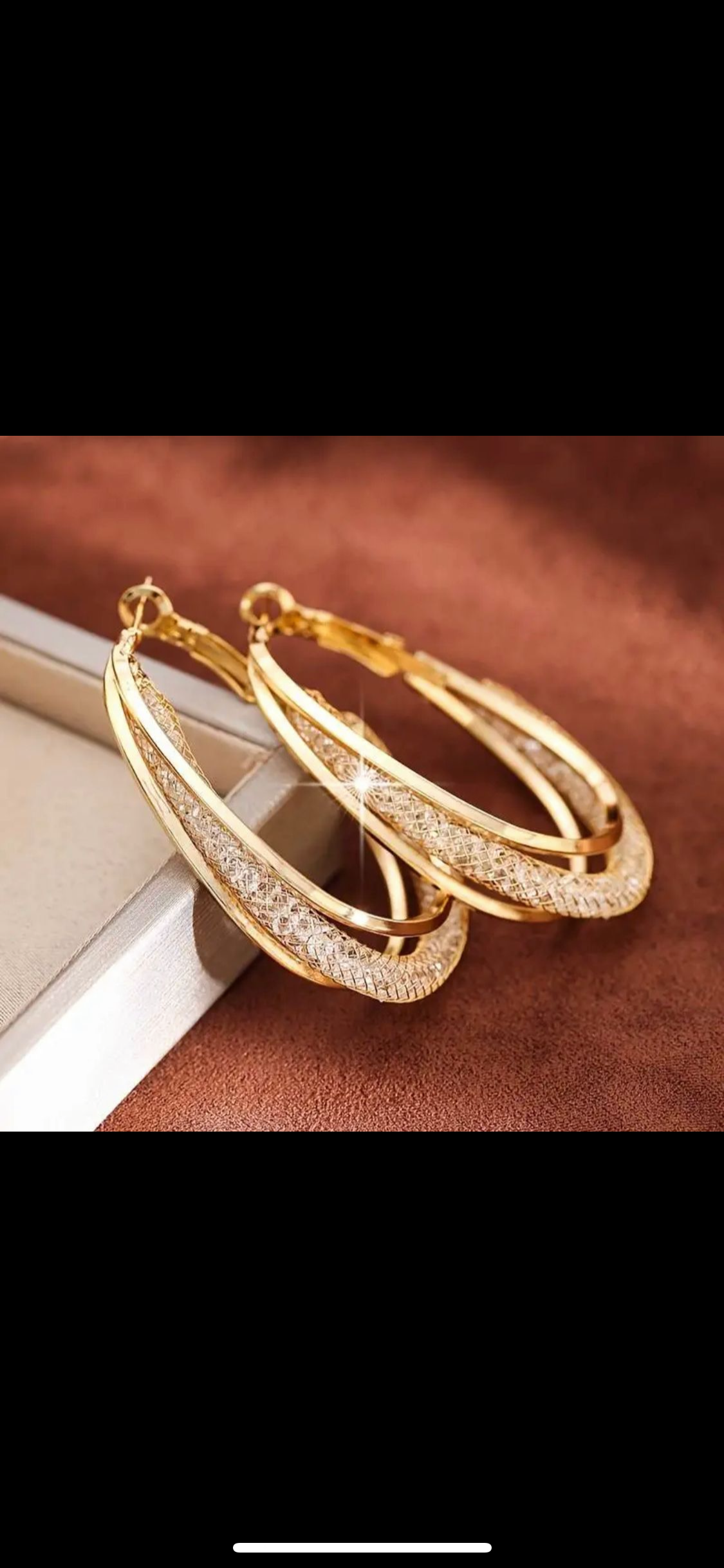 Premium Bling Hoops