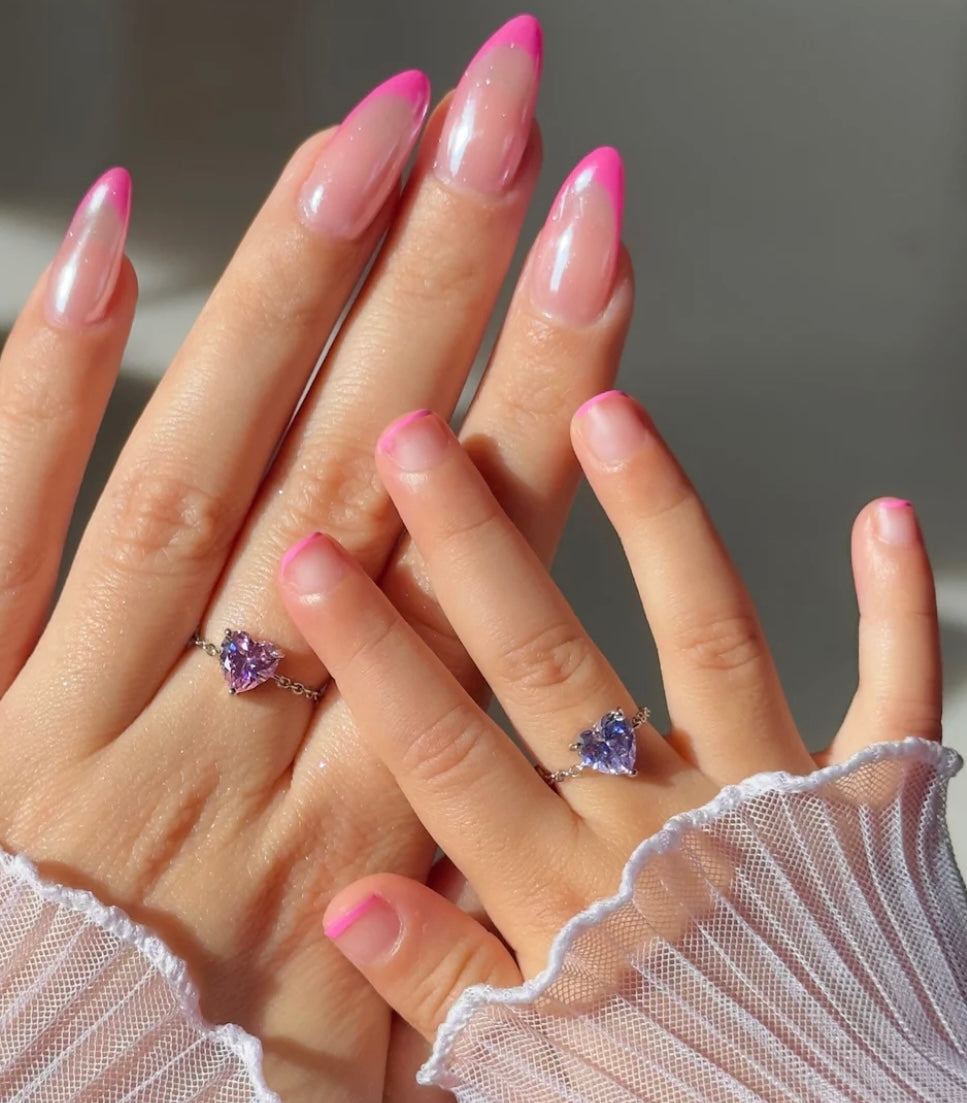 Friendship Heart Chain Ring