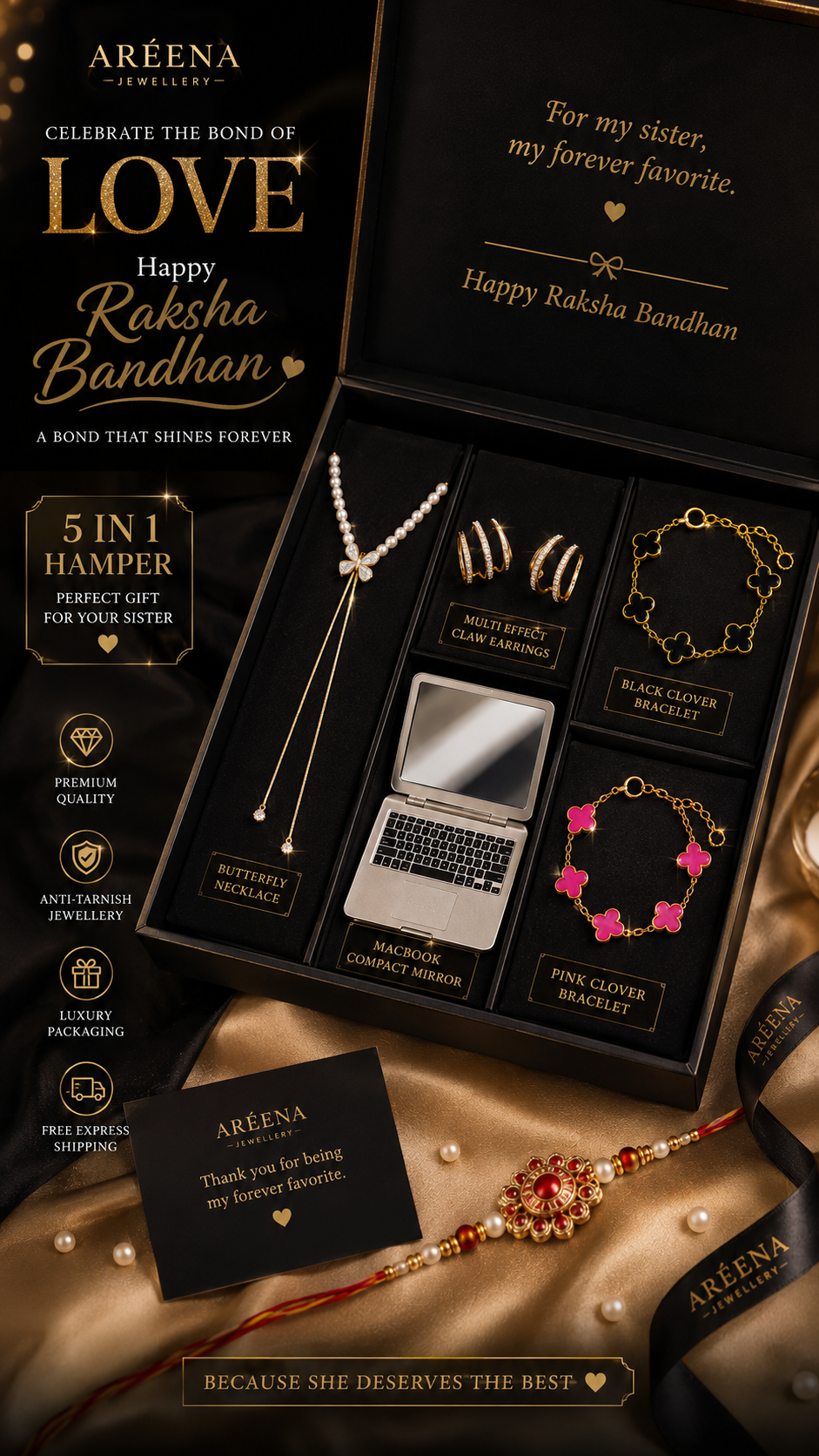 Rakhi Special 5-in-1 Hamper