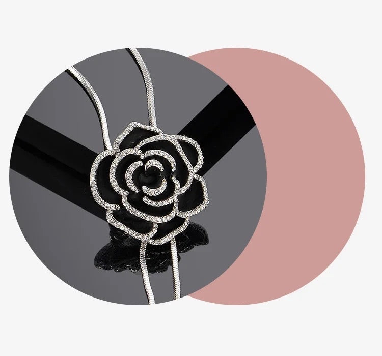 Noir Rose Adjustable Premium Necklace