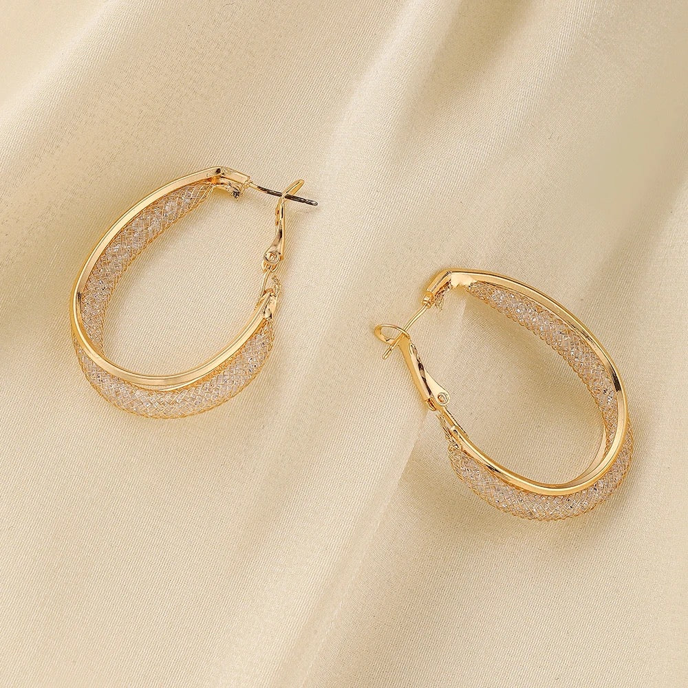 Premium Bling Hoops