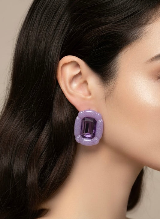 Cute Purple Studs