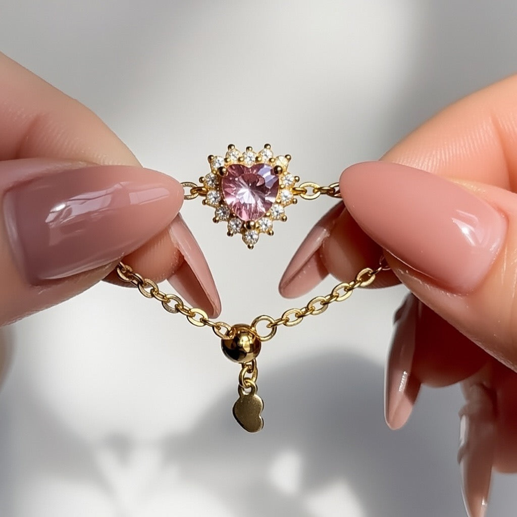 Red Sovereign And Pink Rosalía Value Combo - Golden Chain