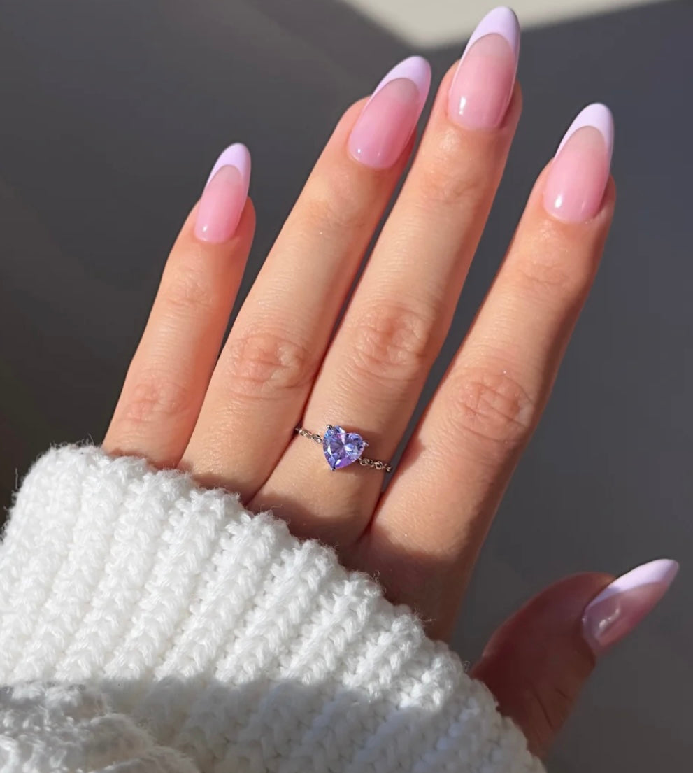 Friendship Heart Chain Ring