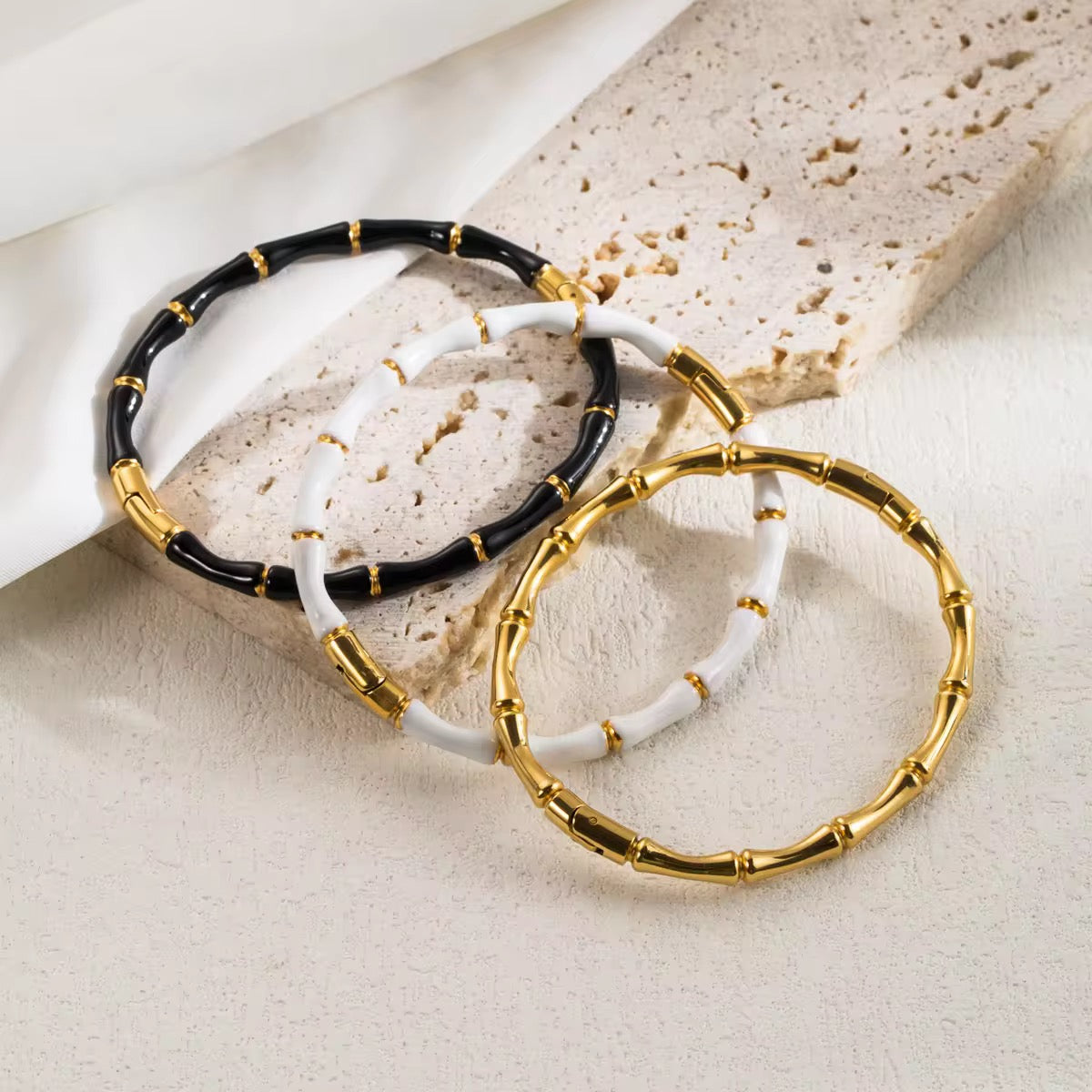 Bamboo Inspired Bracelets