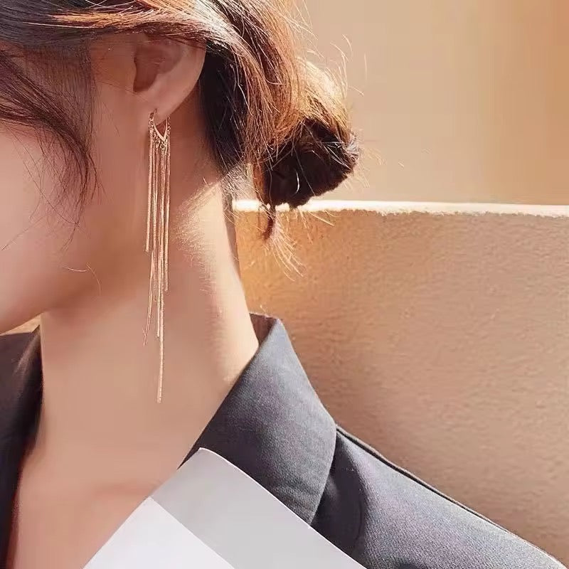 AREENA Golden Rain Earrings