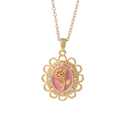 Rosette Gleam Core Necklace