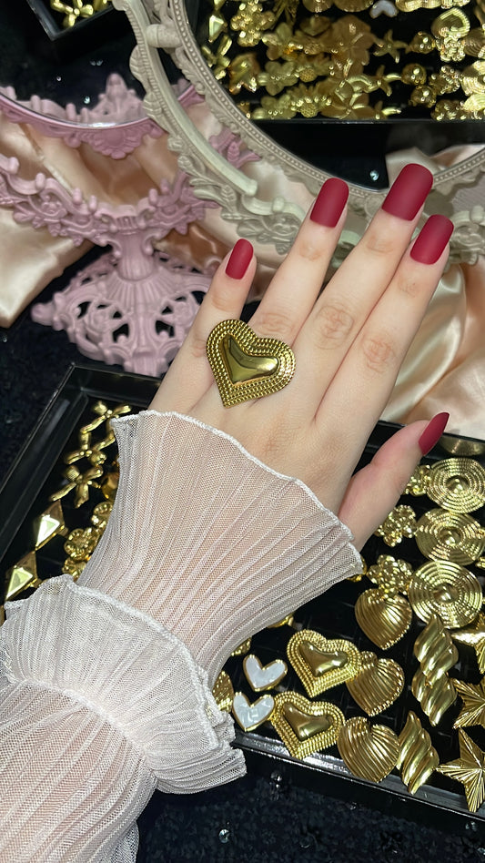 Trendsetter Heart Shape Ring