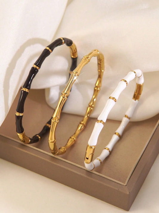 Bamboo Inspired Bracelets
