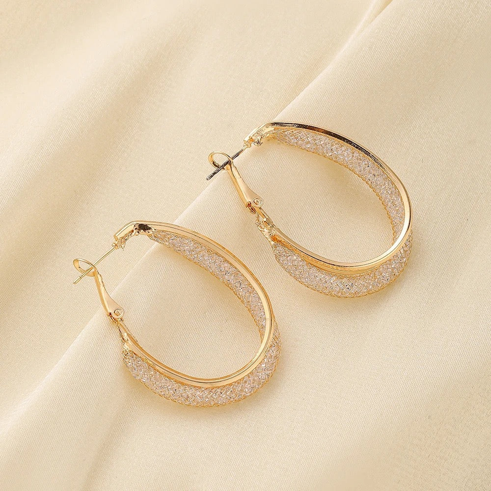 Premium Bling Hoops