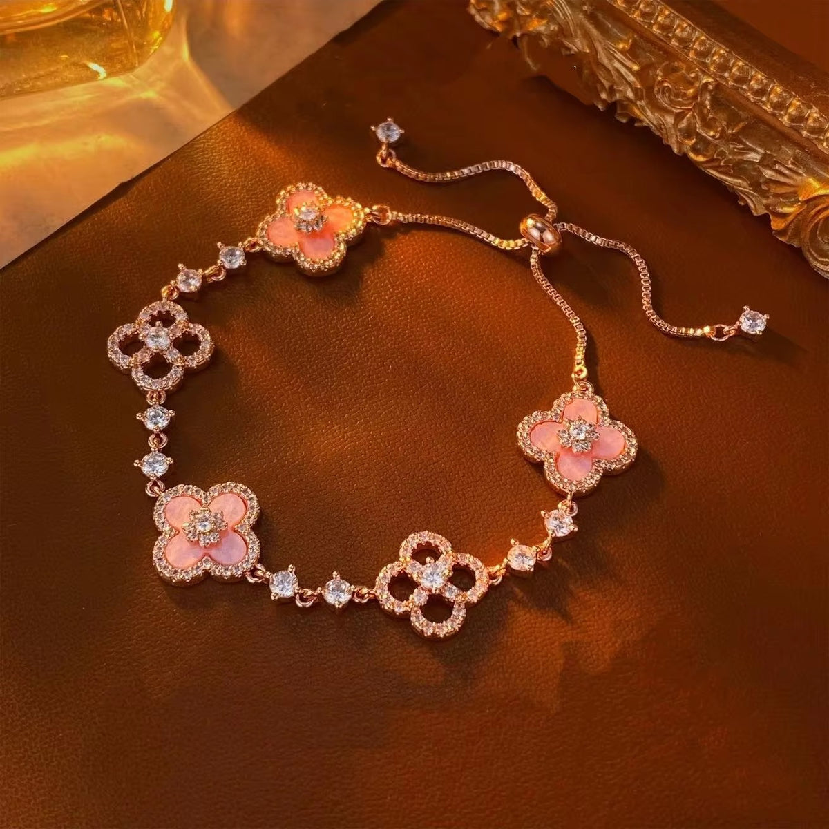 Rosé Bloom Bracelet