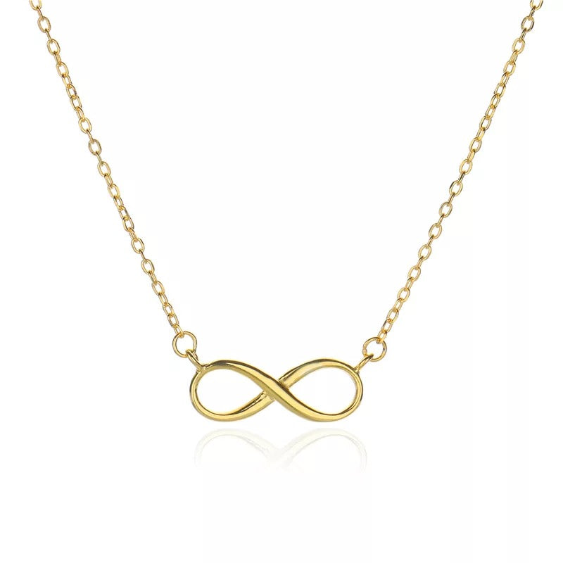 Infinity necklace-Golden