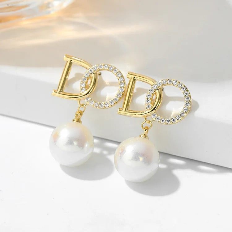 Logo Luxury Designer Brand Earrings Gg Cc Jewelry Fashion 1: 1 Earrings -  China Earring and Wholesale Jewelry price | Made-in-China.com